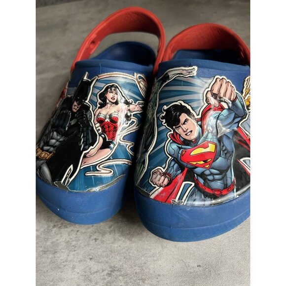 Crocs Justice League Size C 13 Light Up Clogs - Picture 8 of 16